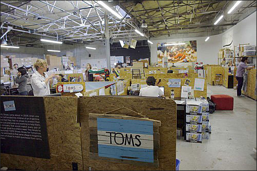 Adam's TOMS desk