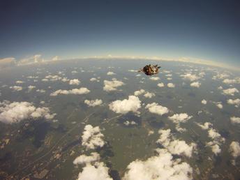 Skydiving in Maine. 2011.