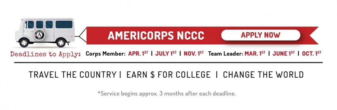 AmeriCorps NCCC - Apply Now